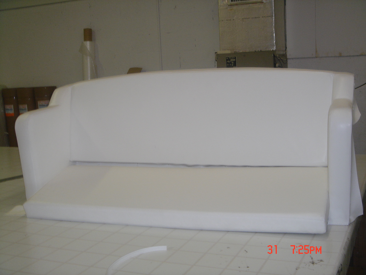 UPHOSTERY AND BOW CUSHIONS