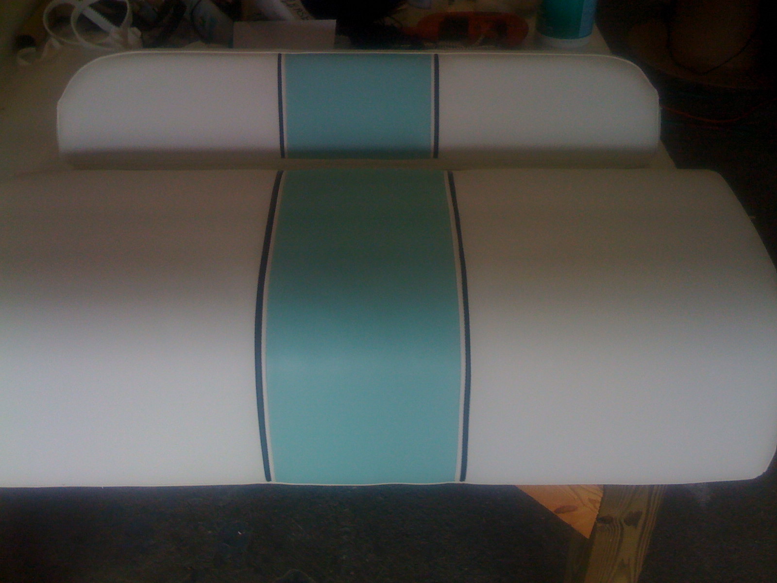 UPHOSTERY AND BOW CUSHIONS