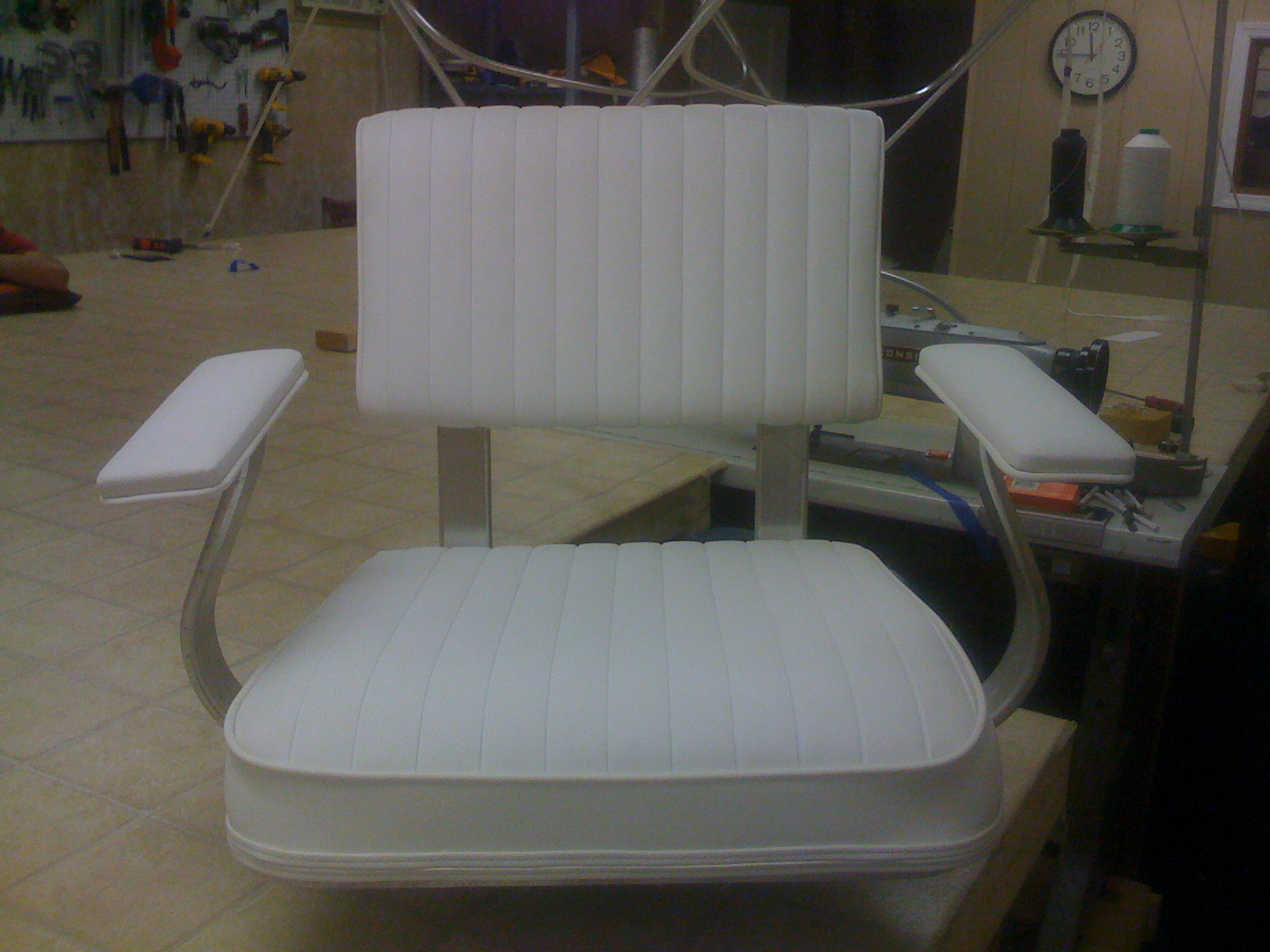 UPHOSTERY AND BOW CUSHIONS